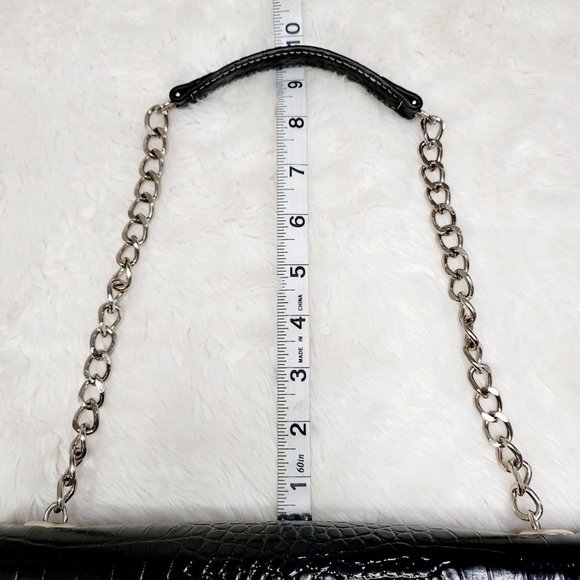 LIZ CLAIBORNE Faux Crocodile Shoulder/Handbag - Picture 9 of 15